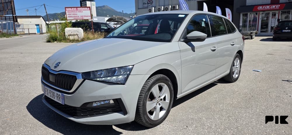 šKoda Scala 1.6 TDI DSG Automatik Virtual 2021a Prvi Vlasnik